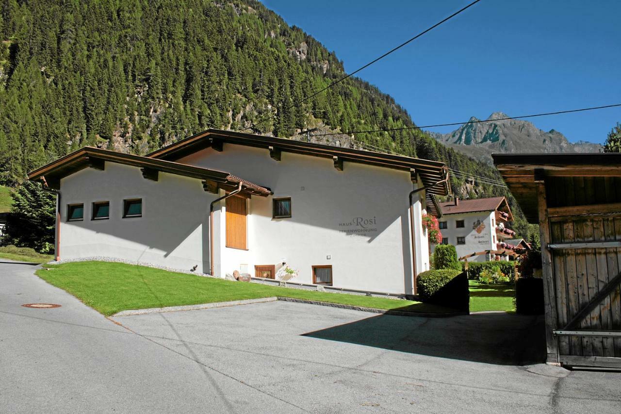 Haus Rosi Appartement Sankt Leonhard im Pitztal Buitenkant foto