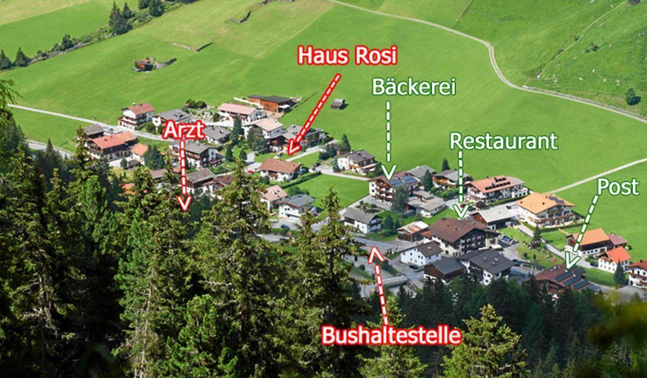 Haus Rosi Appartement Sankt Leonhard im Pitztal Buitenkant foto