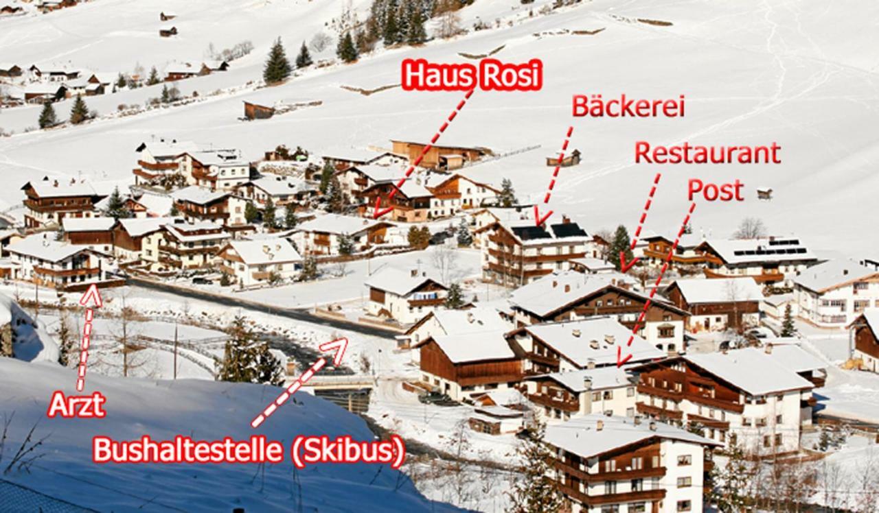 Haus Rosi Appartement Sankt Leonhard im Pitztal Buitenkant foto